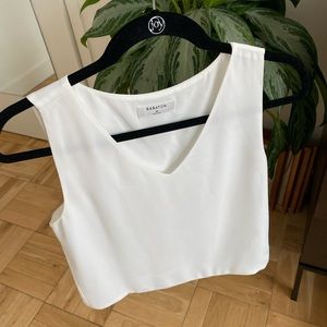 Aritzia Babaton Cream Blouse